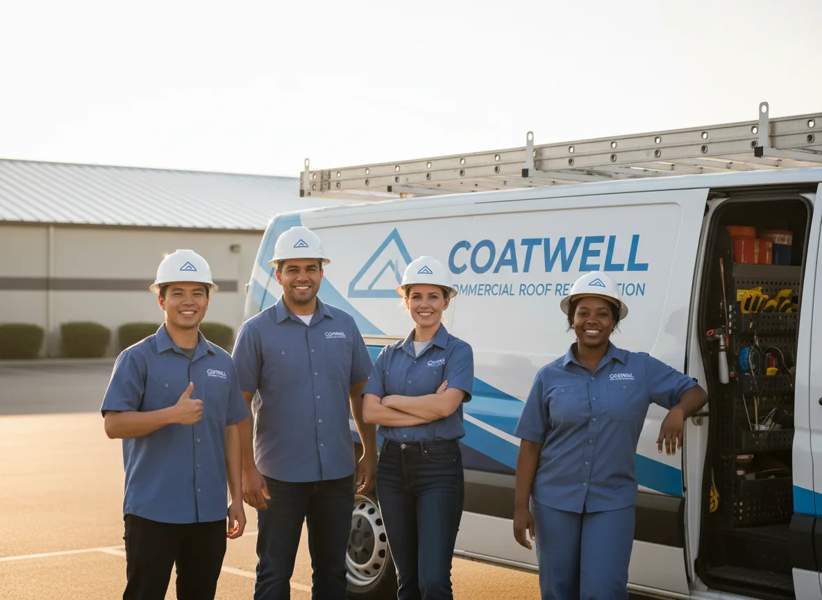 Commercial roof coating company in Tresckow, PA